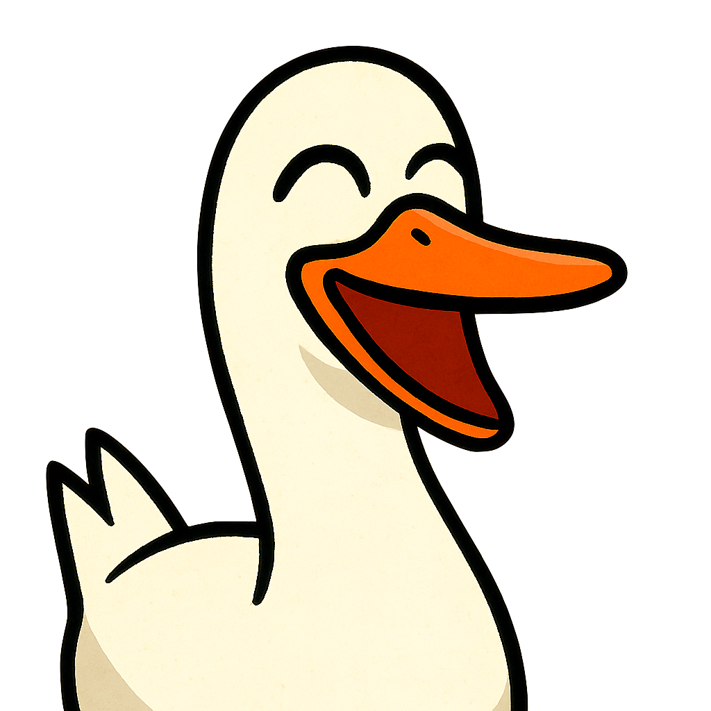 Goose Laugh expression